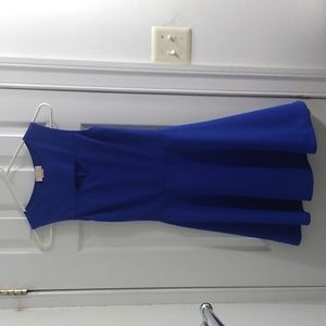Royal blue dress, size small